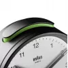 Braun BC12BW kvartskell äratuskell Must, Valge