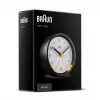 Braun BC12BW kvartskell äratuskell Must, Valge