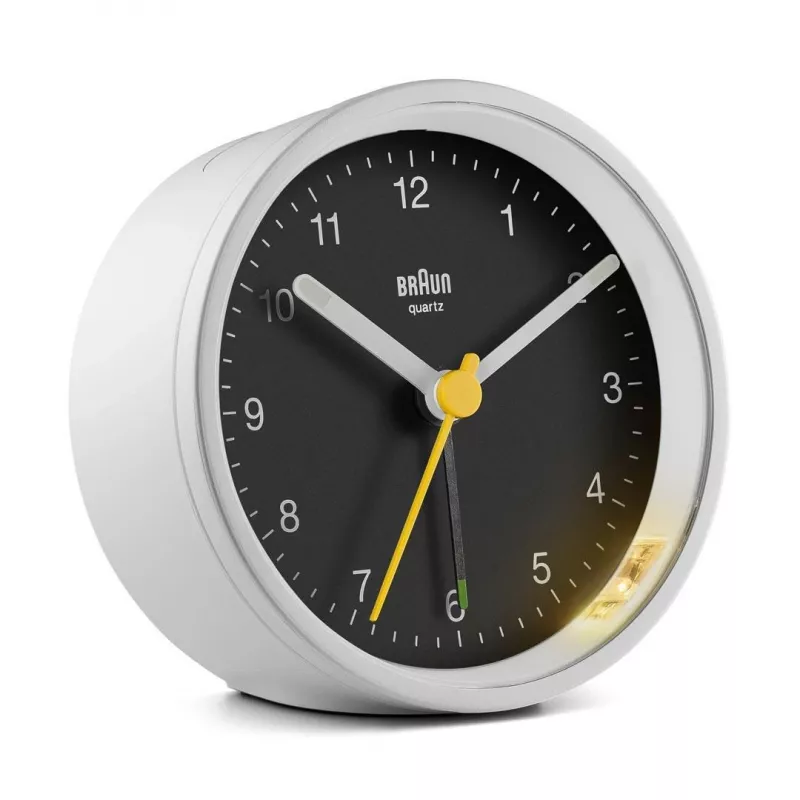Braun BC12WB kvartsäratuskell must, valge