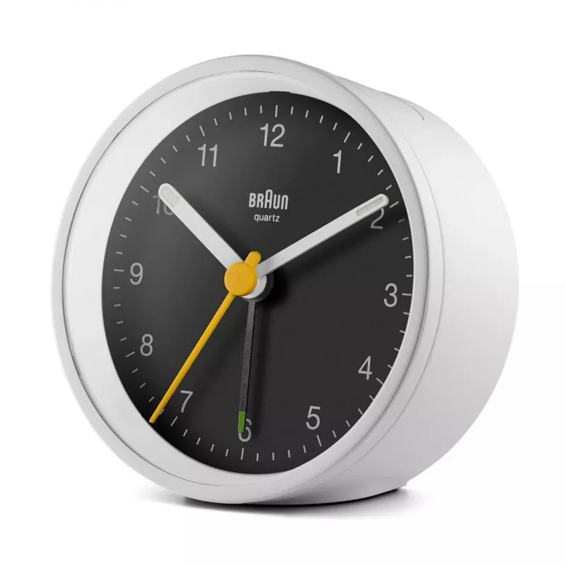 Braun BC12WB kvartsäratuskell must, valge