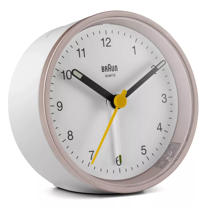 Braun BC12 kvartsäratuskell roosa, valge