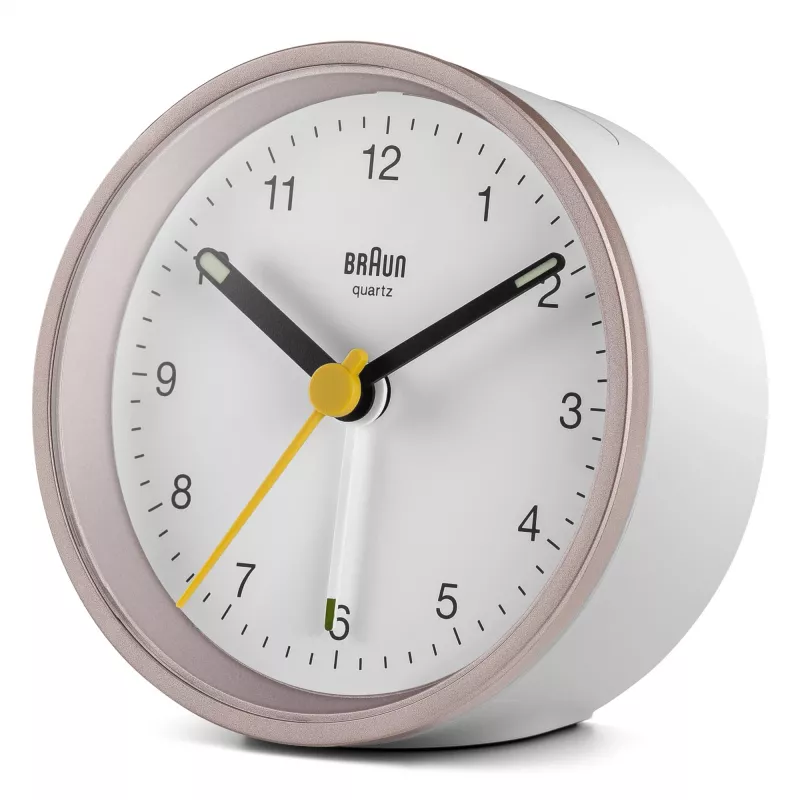 Braun BC12 kvartsäratuskell roosa, valge