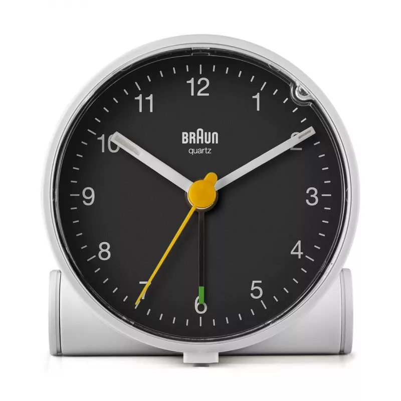 Braun BC01WB kvartsäratuskell Must, Valge