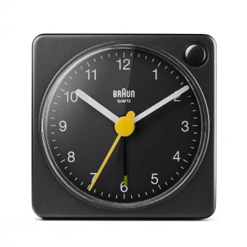 Braun BC02XB äratuskell Kvartsist äratuskell Must