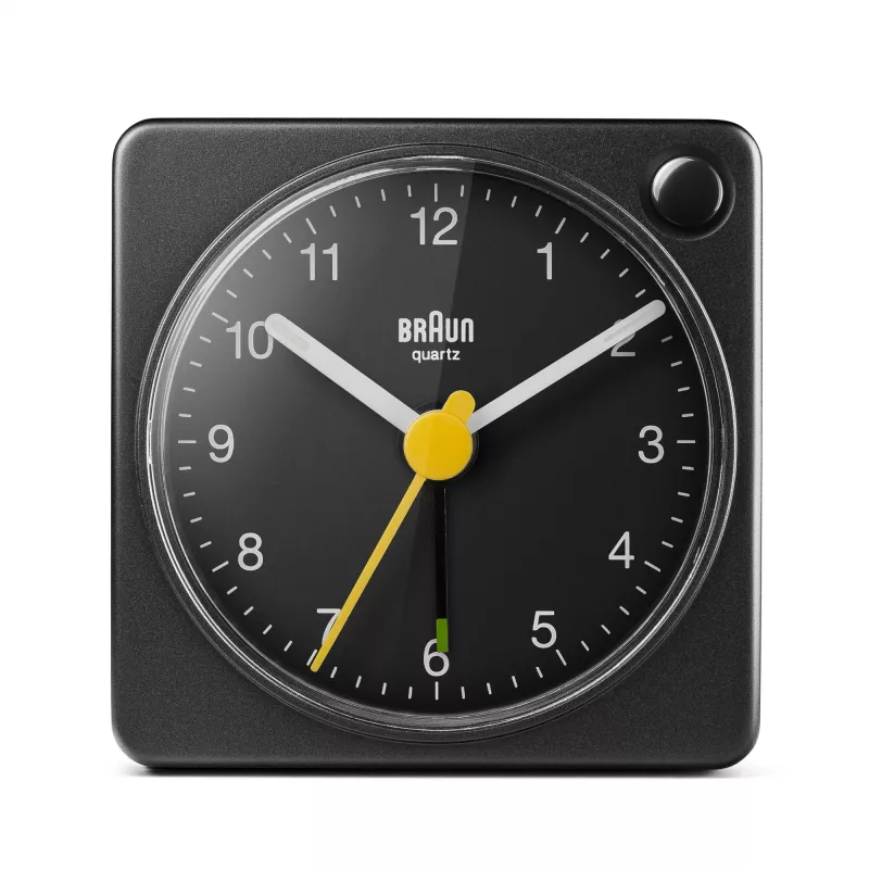 Braun BC02XB äratuskell Kvartsist äratuskell Must