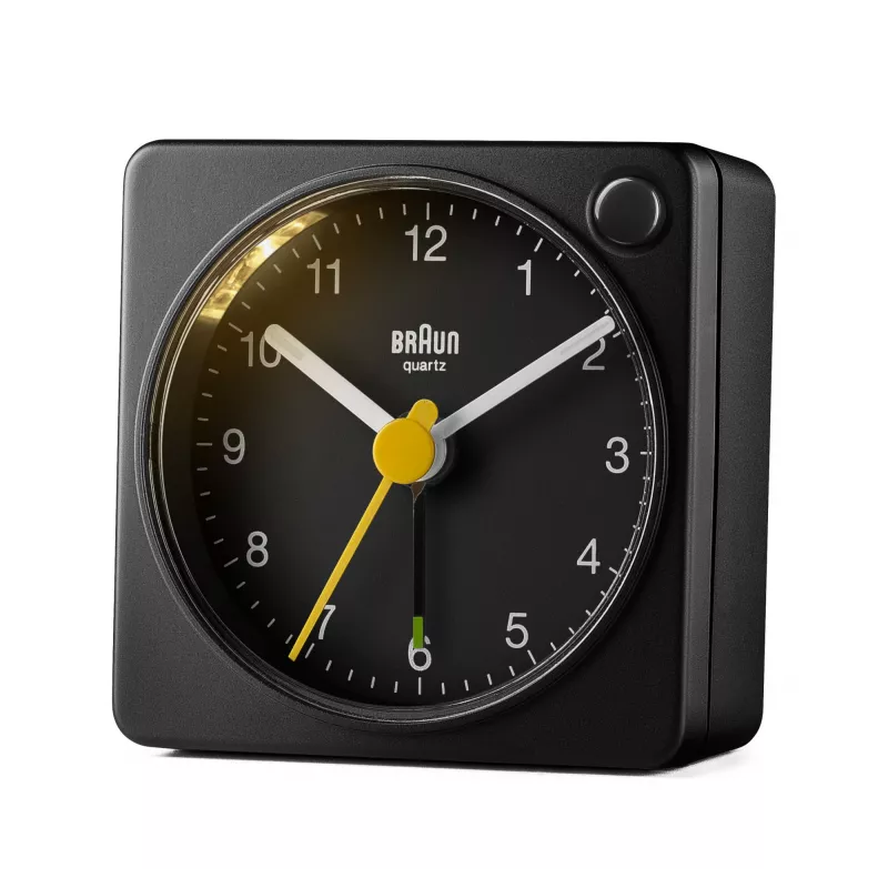 Braun BC02XB äratuskell Kvartsist äratuskell Must