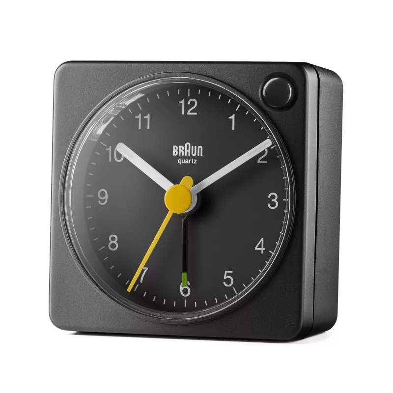 Braun BC02XB äratuskell Kvartsist äratuskell Must