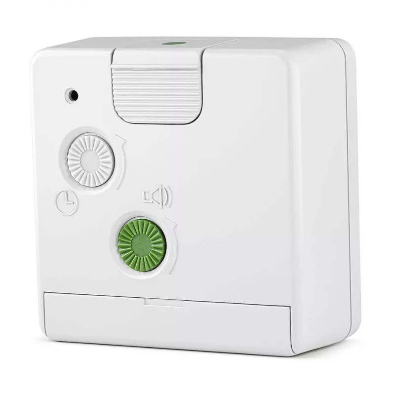 Braun BC02XW kvartskell äratuskellaga Valge