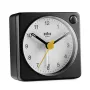 Braun BC02XBW kvarts äratuskell Must, Valge