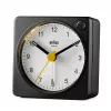 Braun BC02XBW kvarts äratuskell Must, Valge
