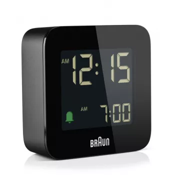 Braun BC08 digitaalne äratuskell must