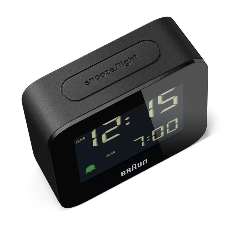 Braun BC08 digitaalne äratuskell must