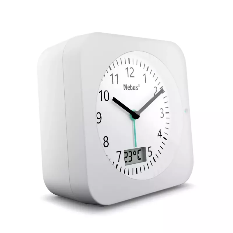 Digitaalne äratuskell Mebus 25610 valge