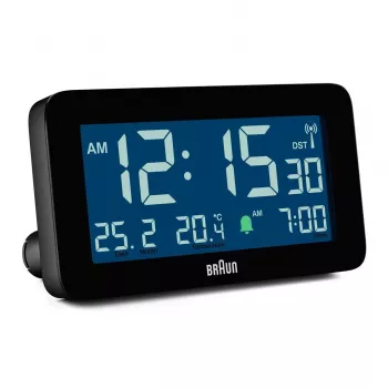 Braun BC10 Digitaalne äratuskell Must