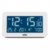 Digital alarm clock Braun BC10 Valge LCD Backlight