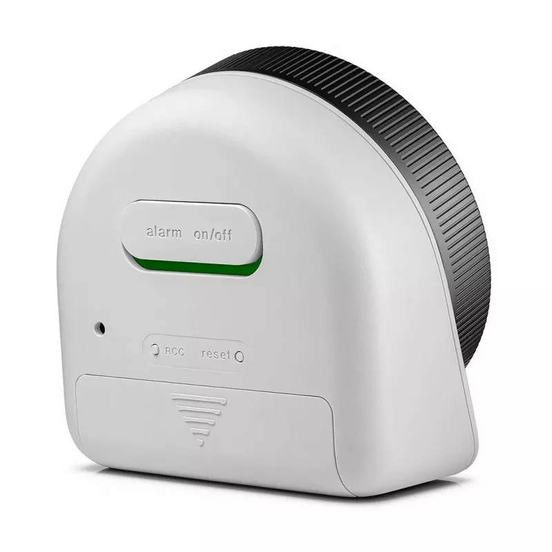 Braun BC24W-DCF seina-/lauakell Raadio teel juhitav kell Ristkülik Must, Valge