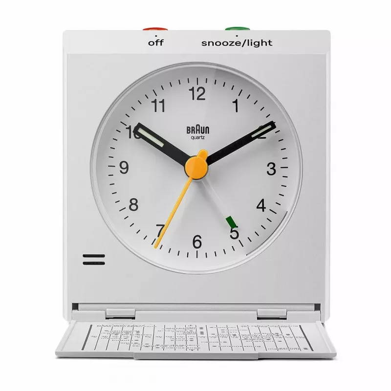 Braun BC05W seina-/lauakell Analoogkell Ristkülik Valge