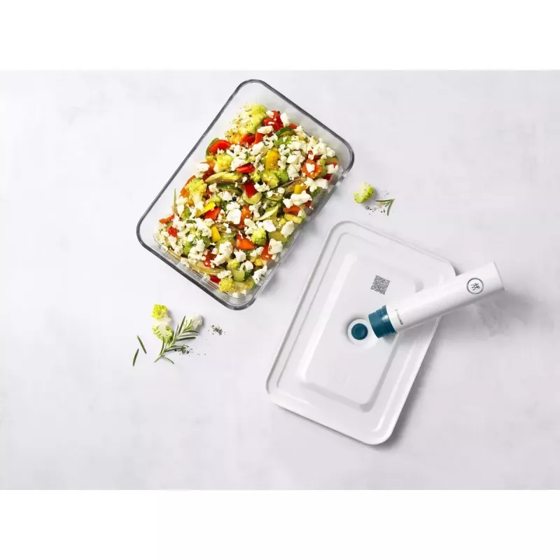 Mahuti ZWILLING Fresh & Save Ristkülikukujuline 2,2 L Läbipaistev Valge