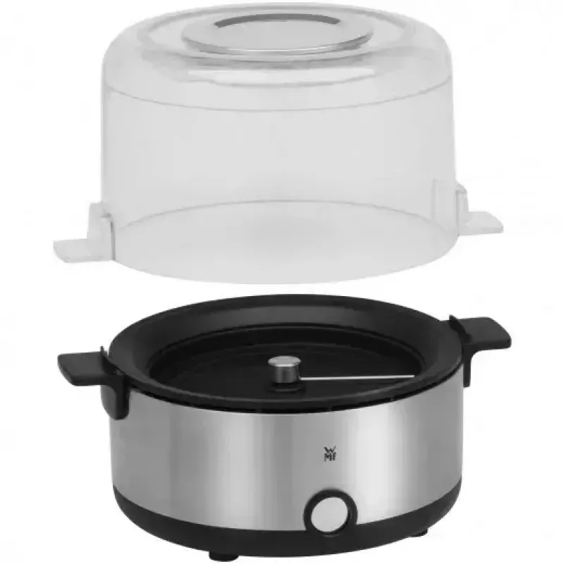 Popkornimasin WMF KITCHENminis 0415470011 Must Roostevaba teras 2,2L 250W
