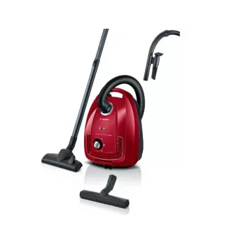 TrummeltoImuimeja Bosch Serie 4 BGD38RD1H, 600 W, 4 L tolmukott, kuivpuhastus, punane