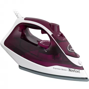 Tefal Express Steam FV2835E0 triikraud Kuiv- ja aurutriikraud Cerilium tald 2400 W Lilla, Valge