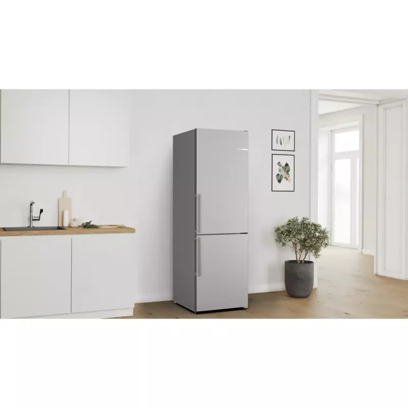 Bosch Serie 4 KGN36VICT külmik-sügavkülmik Eraldiseisev 321 L Roostevaba teras