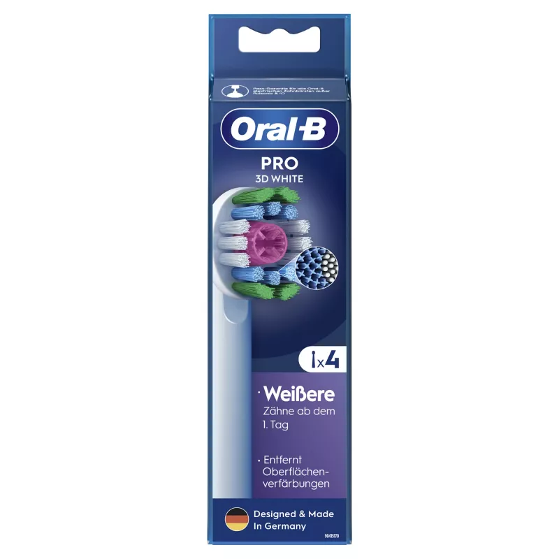 Hambaharjapead Oral-B 860960 4-pack, valged vahetuspead