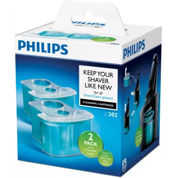 Puhastuskassett Philips JC302/50 2-pakk kahekordse filtreerimissüsteemiga