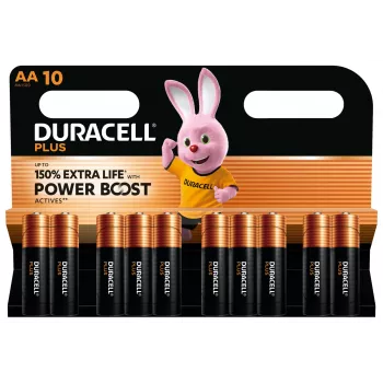 Duracell Plus ühekordne patarei AA leelispatarei