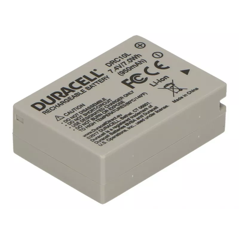 Duracell kaamera aku – asendab Canon NB-10L akut