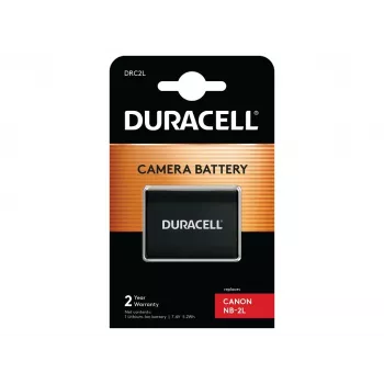 Duracell'i kaameraaku – asendab Canon NB-2L akut, 700 mAh, 7,4 V, liitiumioon (Li-Ion)