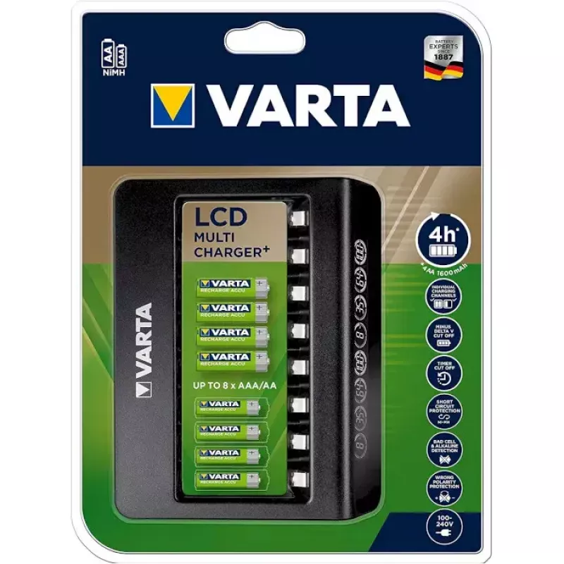 Akulaadija Varta LCD Multi Charger+