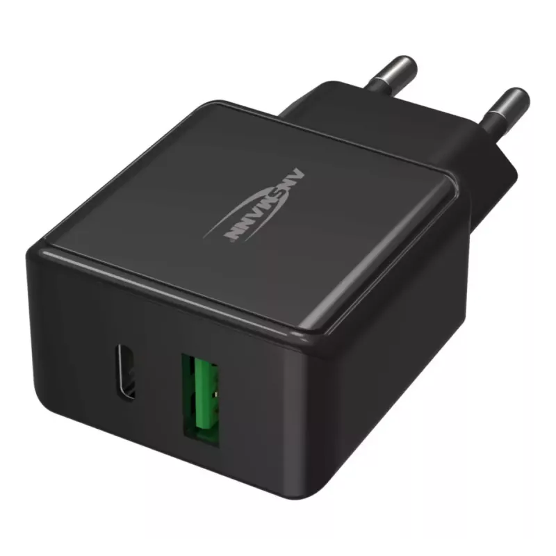Ansmann HC218PD Universal Must laadija siseruumidesse
