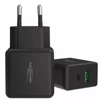 Ansmann HC218PD Universal Must laadija siseruumidesse