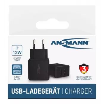 Laadija Ansmann HC212 Universal Must AC Indoor