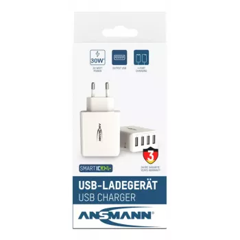 Laadija Ansmann HC430 Universal Valge AC Indoor