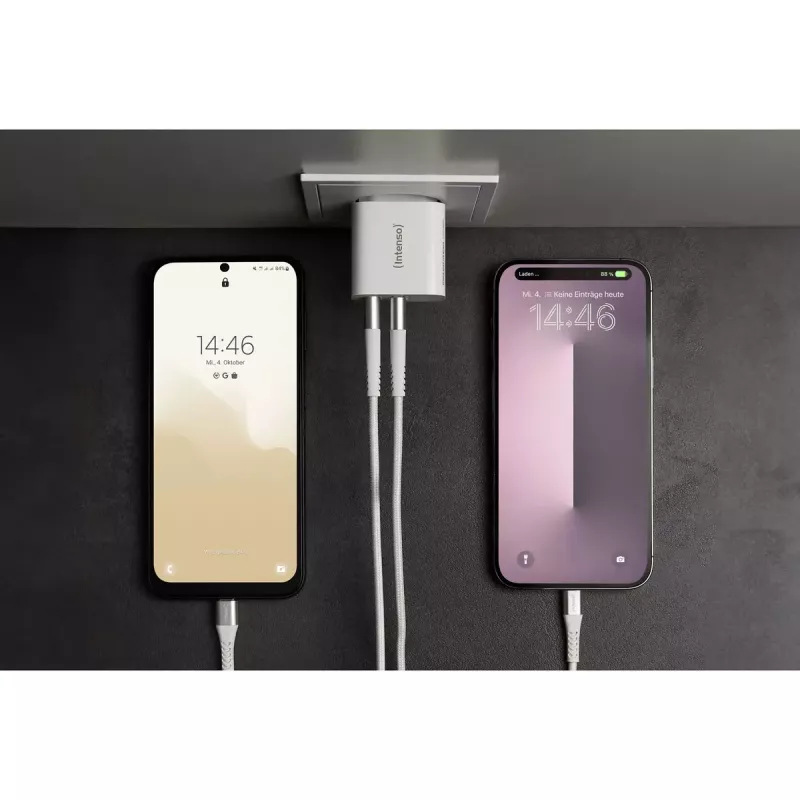 Siselaadija Intenso POWER ADAPTER 2XUSB-A/7802412 Universal Valge AC