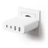 Laadija ALOGIC 4X100 Universal Valge USB Indoor