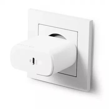 Vahelduvvoolulaadur ALOGIC 1X65 Universal Valge