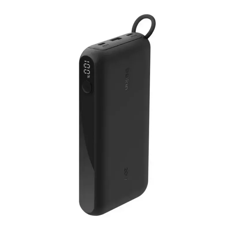 Akupank Belkin BPB028HQBK 20000 mAh, 2× USB-C, 1× USB-A, must