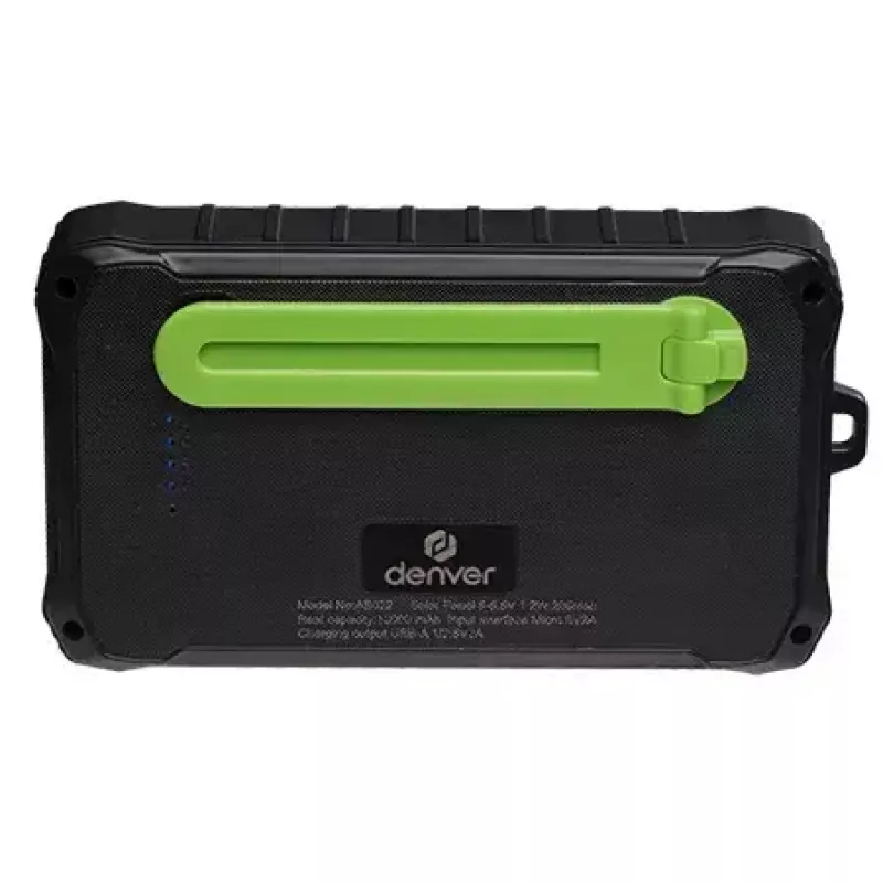 Akupank Denver PSO-10012 10000 mAh Liitiumpolümeer 2 USB-porti