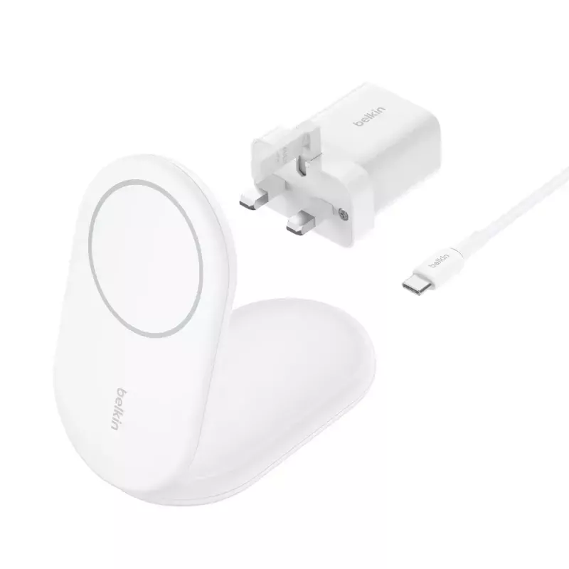 Juhtmevaba laadija Belkin BoostCharge WIB007VFWH USB kiirlaadimine siseruumides