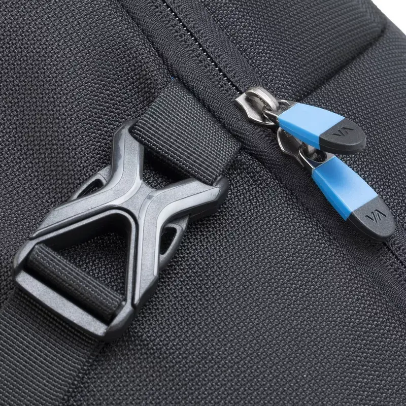 Rivacase 7860 seljakotikott sülearvutile, kuni 43,9 cm (17,3 tolli), polüester, must/sinine