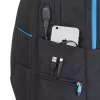 Rivacase 7860 seljakotikott sülearvutile, kuni 43,9 cm (17,3 tolli), polüester, must/sinine