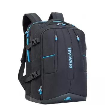 Rivacase 7860 seljakotikott sülearvutile, kuni 43,9 cm (17,3 tolli), polüester, must/sinine