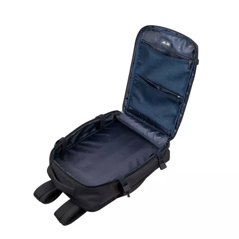 Seljakott Rivacase 8461 43,9 cm 17,3 tolli Must 2 esitaskuga