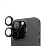 PanzerGlass ® Hoops® kaamera objektiivi kaitse must iPhone 16 Pro | 16 Pro Max