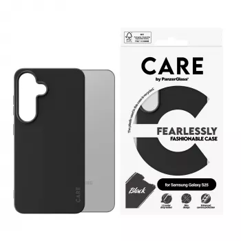 PanzerGlass CARE™ by ® ümbris Must Samsung Galaxy S25