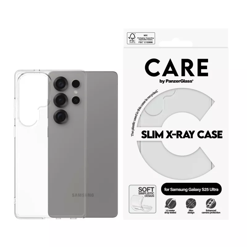 Cover PanzerGlass Samsung Galaxy S25 Ultra Transparent X-Ray Soft