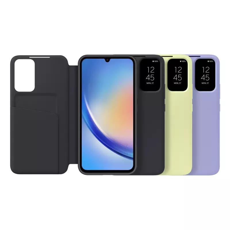 Samsung EF-ZA346 mobiiltelefoni ümbris 16,8 cm (6,6 inch) rahakoti ümbris Must